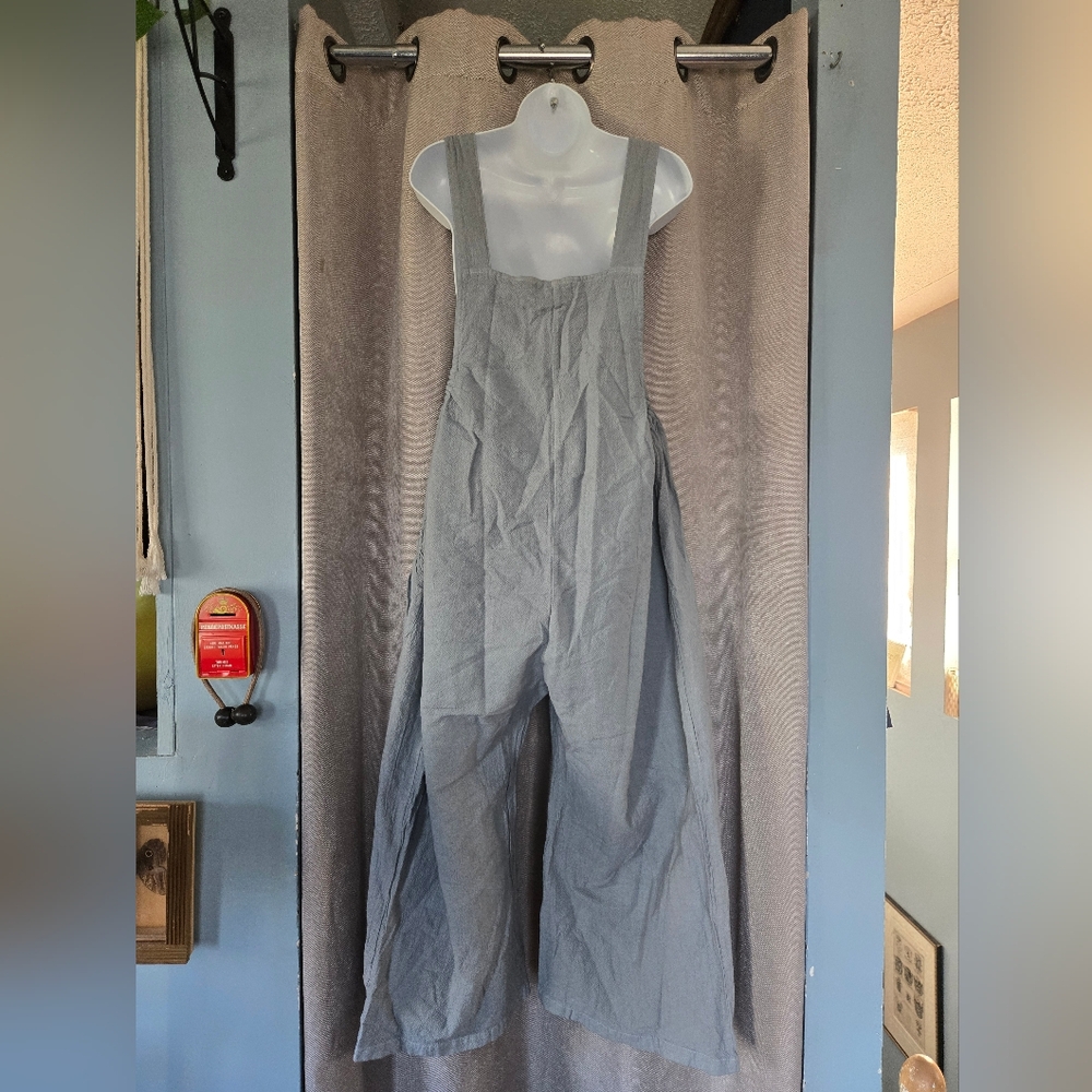 ⭐️Casual Gray Cotton Overalls⭐️ - Picture 4 of 8